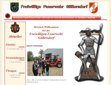 Tablet Screenshot of ff-goellersdorf.at